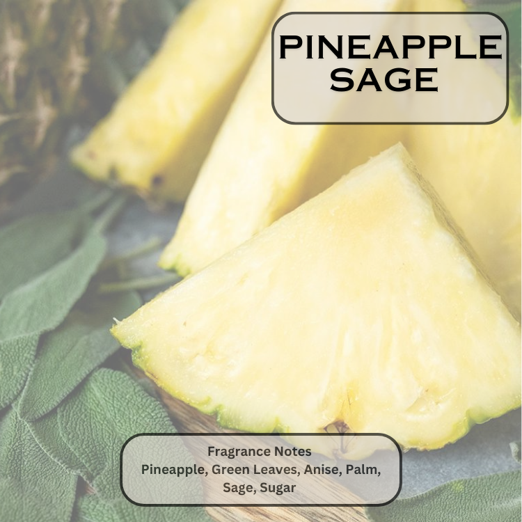 Pineapple Sage 10 oz candle
