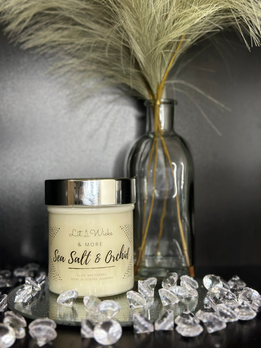 Sea Salt & Orchid 10 oz. Candle