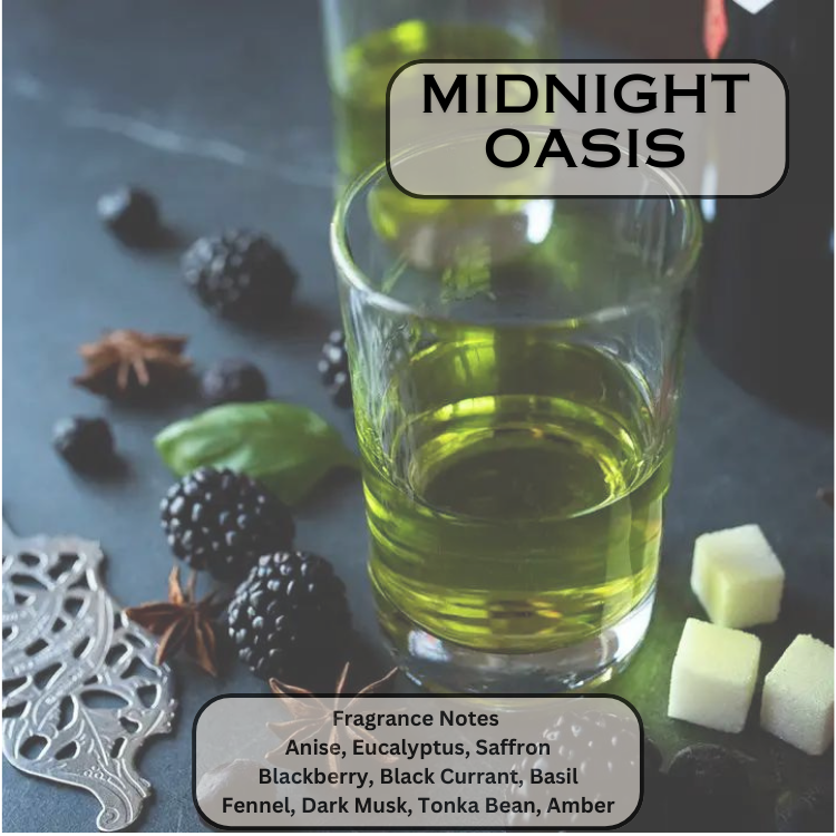 Midnight Oasis 10 oz candle