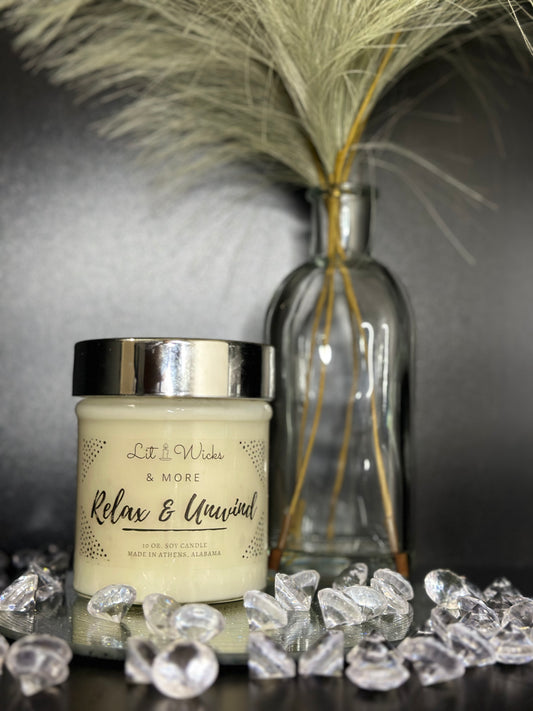 Relax & Unwind 10 oz Candle