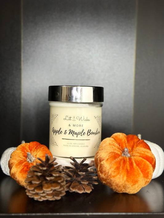 Apple & Maple Bourbon 10 oz. Candle